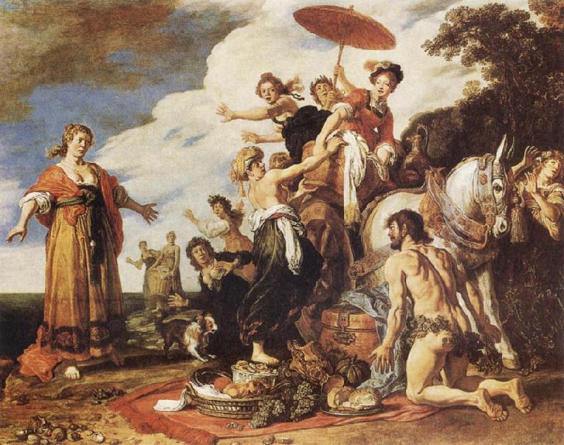 Peter Paul Rubens Odysseus and Nausicaa France oil painting art